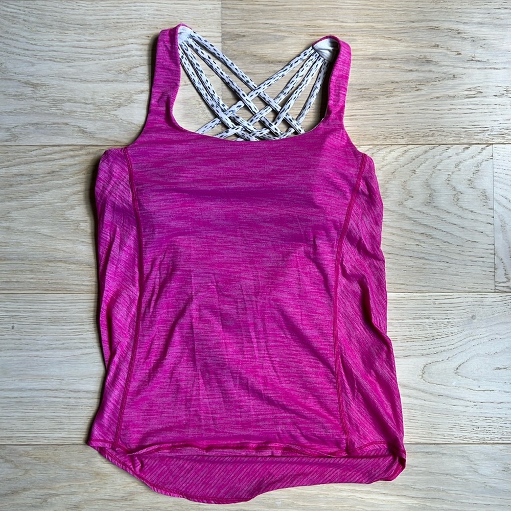 Lululemon tank + Bag